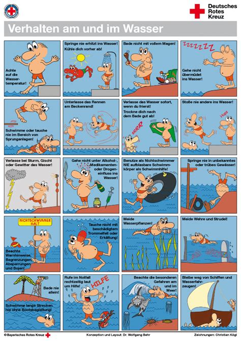 Untertauchen, augen öffnen und einen. Baderegeln Zum Ausdrucken : Weitere Produkte Digital Swim ...