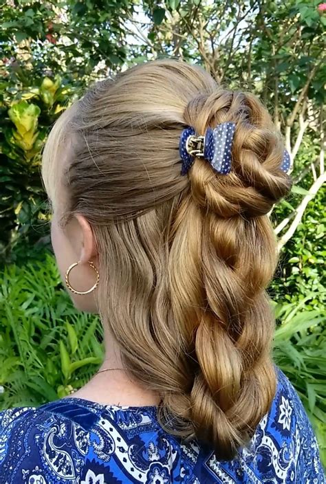 Braids And Hairstyles For Super Long Hair Half Updo For Floor Length Hair