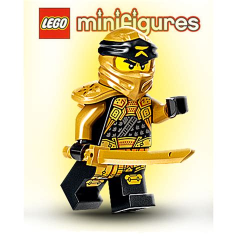 Bandb Spielwaren Lego Ninjago Minifigur Der Goldene Cole Aus Dem Set