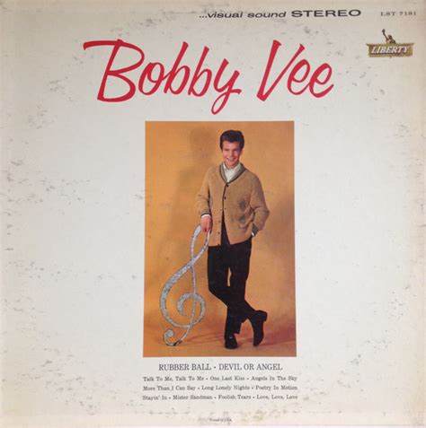 Bobby Vee Bobby Vee Vinyl Lp Album Stereo Discogs