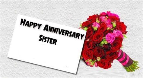 Happy Anniversary Wishes For Sistergreetings And Images Happy