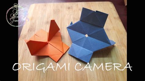 Simple Step Origami Camera Step By Step Make An Origami