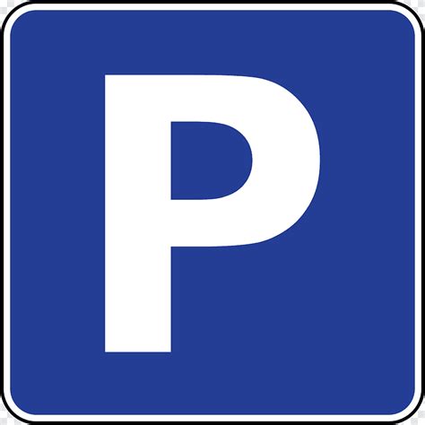 Illustration Du Logo P Parking Parking Signe Symbole Bâtiment Pas De