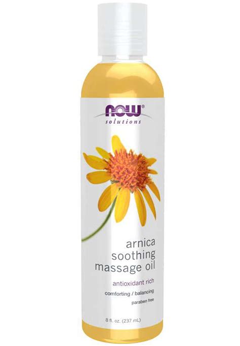 Now Solutions Arnica Soothing Massage Oil Supplement First