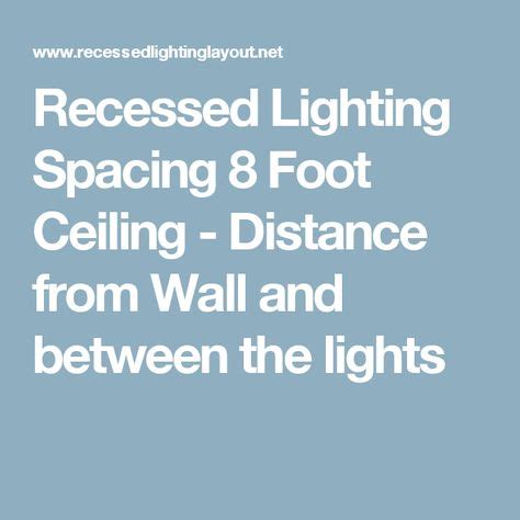 Recessed lights look sleek and illuminate brightly without sacrificing any headroom. Recessed Lighting Spacing - Distance between the lights ...