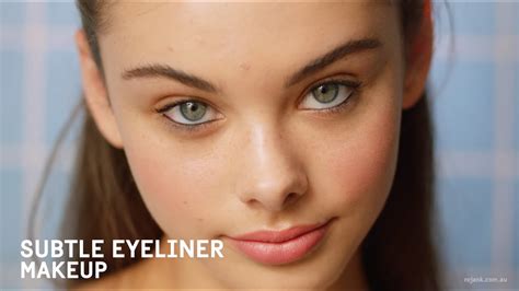 Subtle Eyeliner Makeup Tutorial Rojank Beauty Youtube