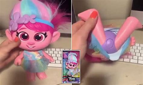 wtf trolls doll is pulled from shelves after horrified mother shares a video of the toy