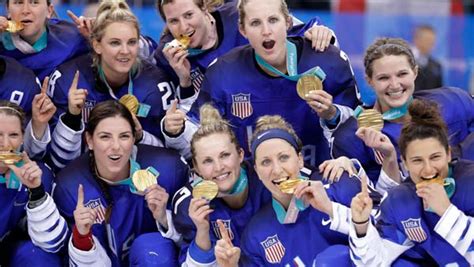 Us Womens Hockey Team Beats Canada For Olympic Gold 6abc Philadelphia