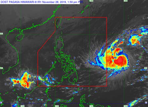 Pagasa Kammuri Now A Typhoon May Enter Par By Weekend Cebu Daily News