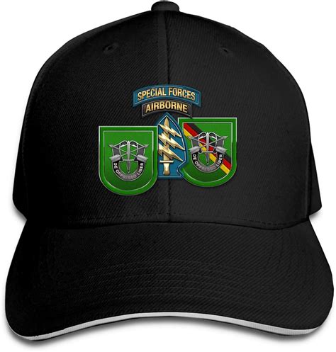 Us Army Special Forces Groups Baseball Caps Sandwich Caps At Amazon Men