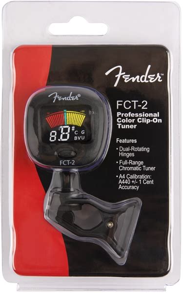 Fender Fct 2 Clip Tuner Colour Music Webshop