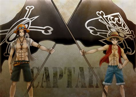 One Piece Luffy And Ace Wallpapers 67 Pictures