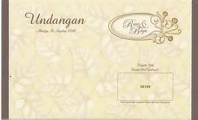 Selain buat anda yang ingin menghemat pengeluaran ini juga cocok bagi anda yang sedang menjalani. Undangan Nikah Kosongan - Gambaran