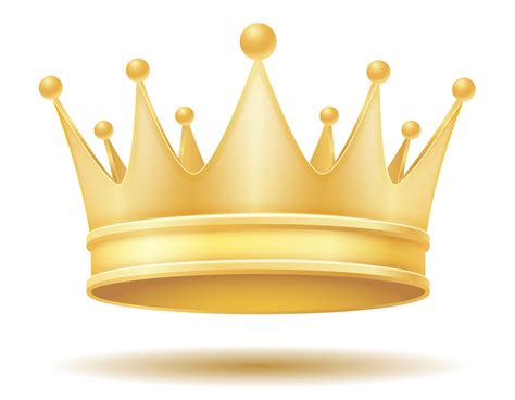 King Royal Golden Crown Vector Illustration 516867 Download Free