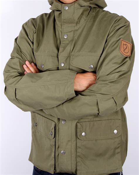 Fjallraven Greenland Jacket Green Fjallraven From 80s Casual Classics Uk