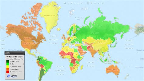 El Mapa Del Día ¿en Qué Países Están Las Mujeres Más Sexies Infobae