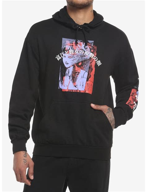 Junji Ito Tomie Double Graphic Hoodie Hot Topic