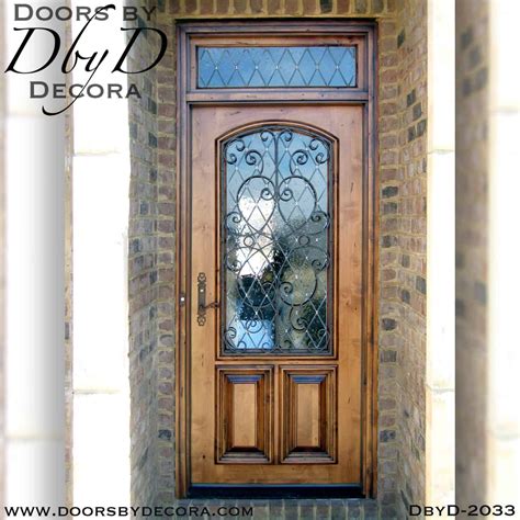 Custom Estate Leaded Beveled Glass Door Wood Entry Doors By Decora