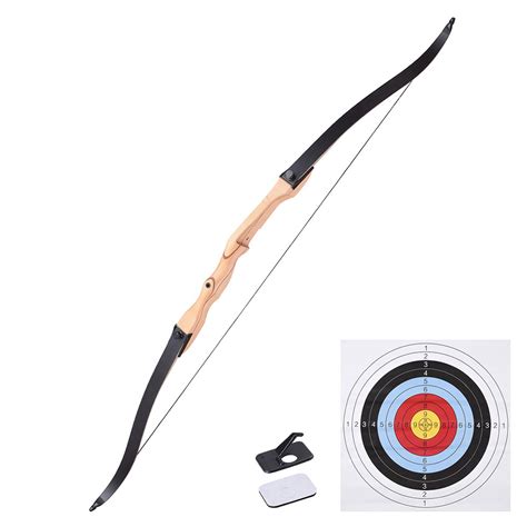 65 Hunting Take Down Recurve Bow Right Hand Draw Weight 30lbs