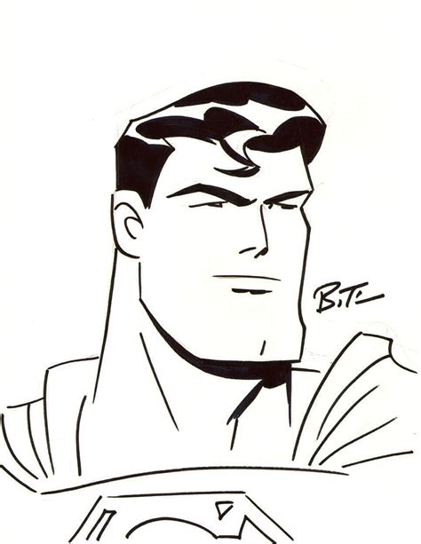 Bruce Timm Bruce Timm Superman Drawing Drawing Superheroes Marvel