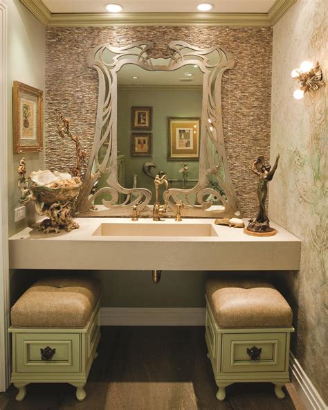 Powder Room Photo 1600x2000 Art Nouveau Bathroom Art Nouveau