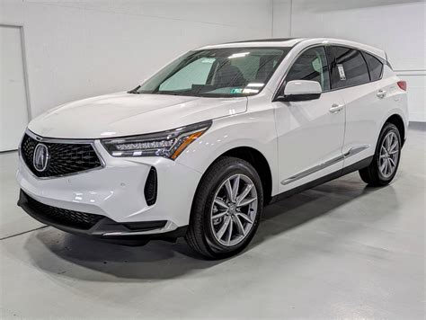 New 2023 Acura Rdx Sh Awd With Technology Package In Platinum White