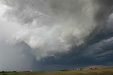 High Precipitation Supercell With Large Hail And High Wind Bunker Hill