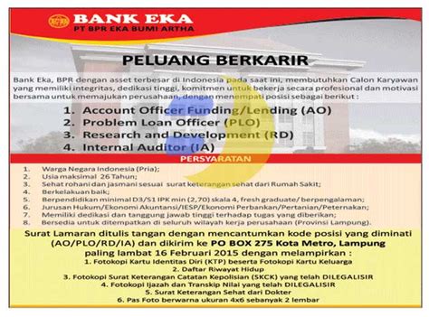Pos indonesia adalah sebuah perusahaan bumn atau badan usaha milik negara di indonesia yang bergerak. Loker Bank Parepare - 16 Contoh Surat Lamaran Kerja Di Bank Bri Bni Bca Dll Contoh Surat ...