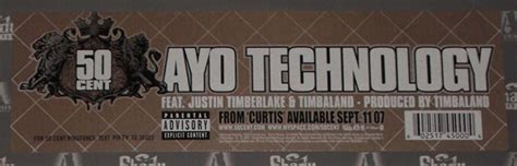 50 Cent Feat Justin Timberlake And Timbaland Ayo Technology 2007