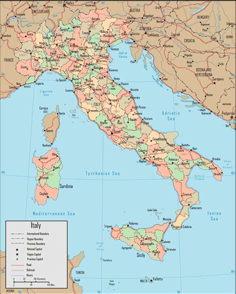 Online Map Of Italy