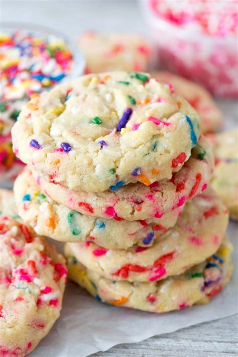 This easy sugar cookie recipe requires no chilling and makes soft sugar cookies that stay chewy for days! Sprinkle Cookies | Recipe | Dairy free cookies, Dairy free ...