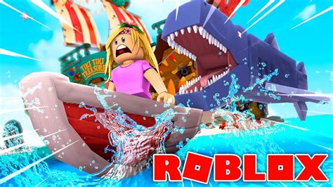 Little Kelly Attacked By A Shark Sharky Gaming Roblox Youtube