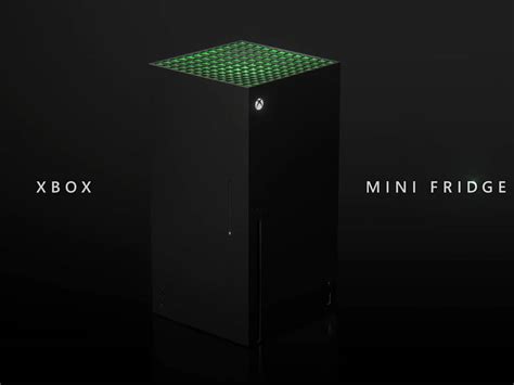 Microsoft Unveils Xbox Series X Shaped Mini Fridge