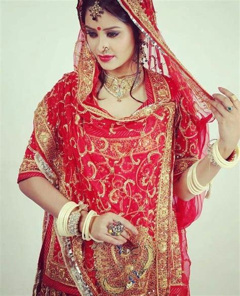 Baisa Raj Hukam Wearing Laal Red Poshak And Jewellery Photo