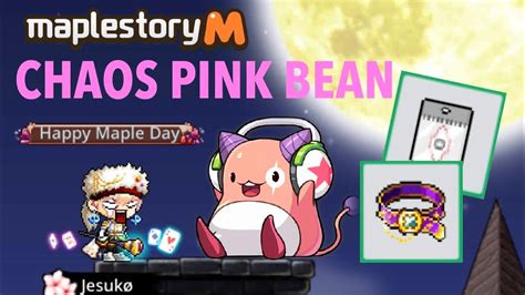 You can sell them for 400. Chaos Pink Bean Clear + Tips | Maplestory M - YouTube