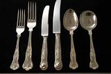 Images of Gold Plated Silverware Set Value