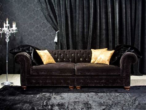 Inspirational Black Velvet Sofa Set Image Black Velvet Sofa Set Fresh