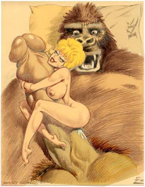 Rule 34 Annie Fanny Blonde Hair Colored Crossover Giant King Kong Little Annie Fanny Minigirl