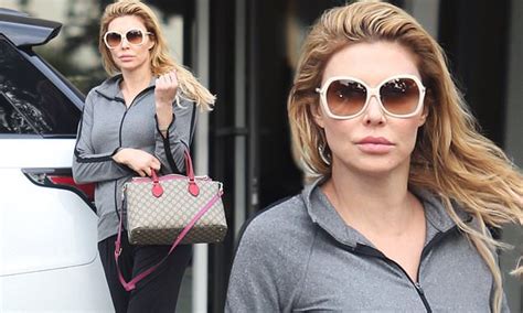 Brandi Glanville Rocks A Sporty Look For Pilates In Bel Air After