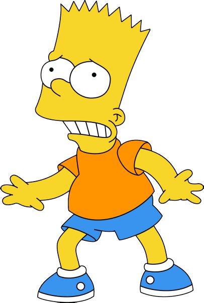 Bart Simpson Png Transparent Image Download Size 406x604px