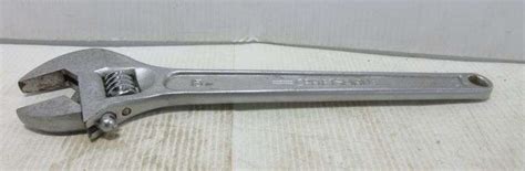 Craftsman 15 Adjustable Wrench Great Albrecht Auction Service