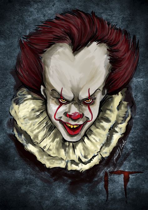 Clown Horror Movie It The Clown Movie Horror Movie Characters Arte
