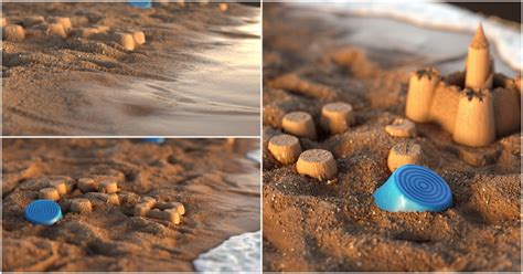 A Fully Procedural 3d Beach Sand Material