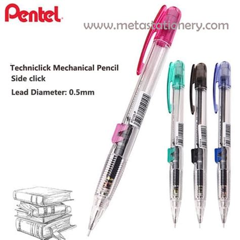 Pensil Mekanik Pentel Techniclick 05mm Shopee Indonesia