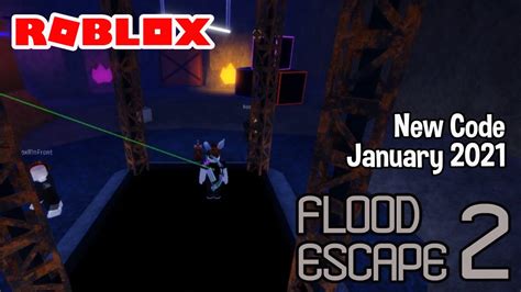 roblox flood escape 2 new code january 2021 youtube