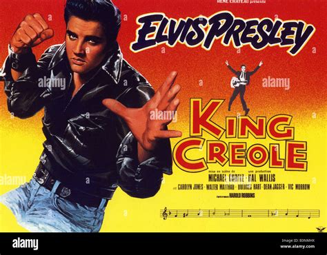 King Creole Cartel De 1958 Paramount Film Con Elvis Presley Fotografía