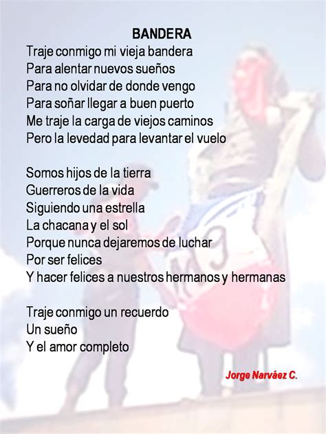 Poema Ala Bandera Mexicana Corto Estudiar