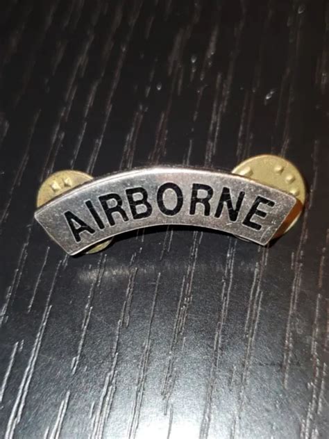 1960s Us Army Airborne Jump Wing Badge 15 Inch Lk 997 Picclick