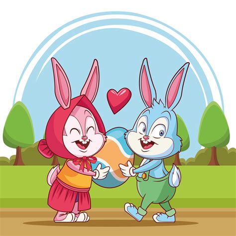 Happy Easter Cartoon 656085 Vector Art At Vecteezy