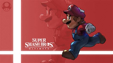 Super Smash Bros Ultimate Mario By Nin Mario64 On Deviantart